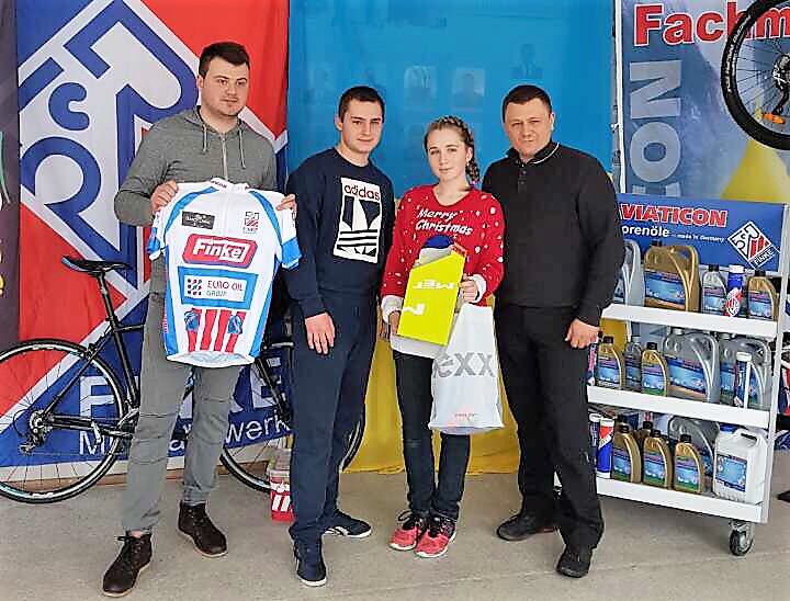 Sportler in der Ukraine unterstützt